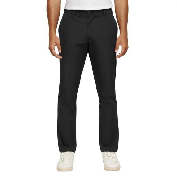 Banana Republic Other - NEW Banana Republic Men's 36x29 Flat Front Pants Slim Fit Black Polyester